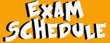Image result for exam schedule images
