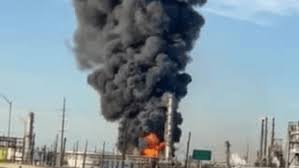 Reported explosion at Valero in Port Arthur sends black smoke and fire skyward