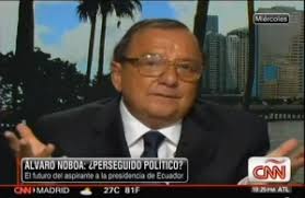 In an interview carried out by Fernando Rincon of CNN, Alvaro Noboa declared himself as a political persecute by Correa&#39;s government, in spite of his legal ... - Alvaro-Noboa-Entrevista-Fernando-Del-Rincon-CNN-300x195
