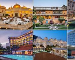 Image of Luxurious hotel in India