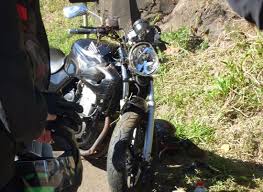 Acidente deixa motociclista ferido na BR-153, em Severiano de Almeida