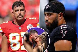 Falcons player threatens to talk 'a little smack' about Taylor Swift to 
Travis Kelce during Chiefs game