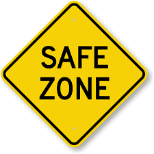 Image result for safe space sign