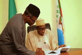 Image result for images of buhari swearing in