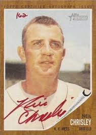 2011 Topps Heritage - Real One Autographs Red Ink #ROA-NC Neil Chrisley Front - 54448-ROA-NCFr