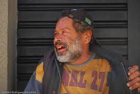 Mendigo no Bixiga fotografado durante a jornada ao bairro. Foto de Leandro Gonçalves - leandrogonc3a7alvesbixiga