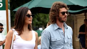 Andrew Garfield Sports Long Hair for Wimbledon Date with Girlfriend Monica Barbaro