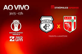 Série D ZeroUm: Metrópoles transmite Treze-PB x Lagarto-SE ao vivo Siga no YouTube