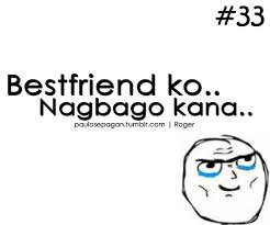 Funny quotes about best friends tagalog via Relatably.com