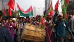 Mumbai: Thousands protesting farmers march