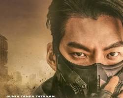 Gambar Visual dunia distopia di drama Korea Black Knight