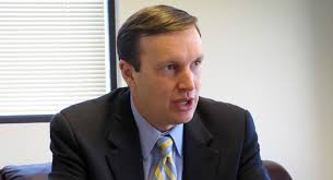 Chris Murphy is pictured. | AP Photo. The Connecticut Democrat asks the association to drop the NRA&#39;s sponsorship of an April race. - 130107_chris_murphy_ap_605