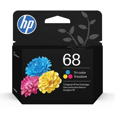 HP 68 Tri-Color Original Ink Cartridge 7fp20tn