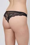 Lace Trim Low Rise Brazilian Knickers M S