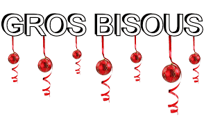 Résultat de recherche d'images pour "gif bisous noel"