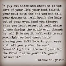 Quotes on Pinterest | Lets Go, Soul Mates and Nicholas Sparks via Relatably.com