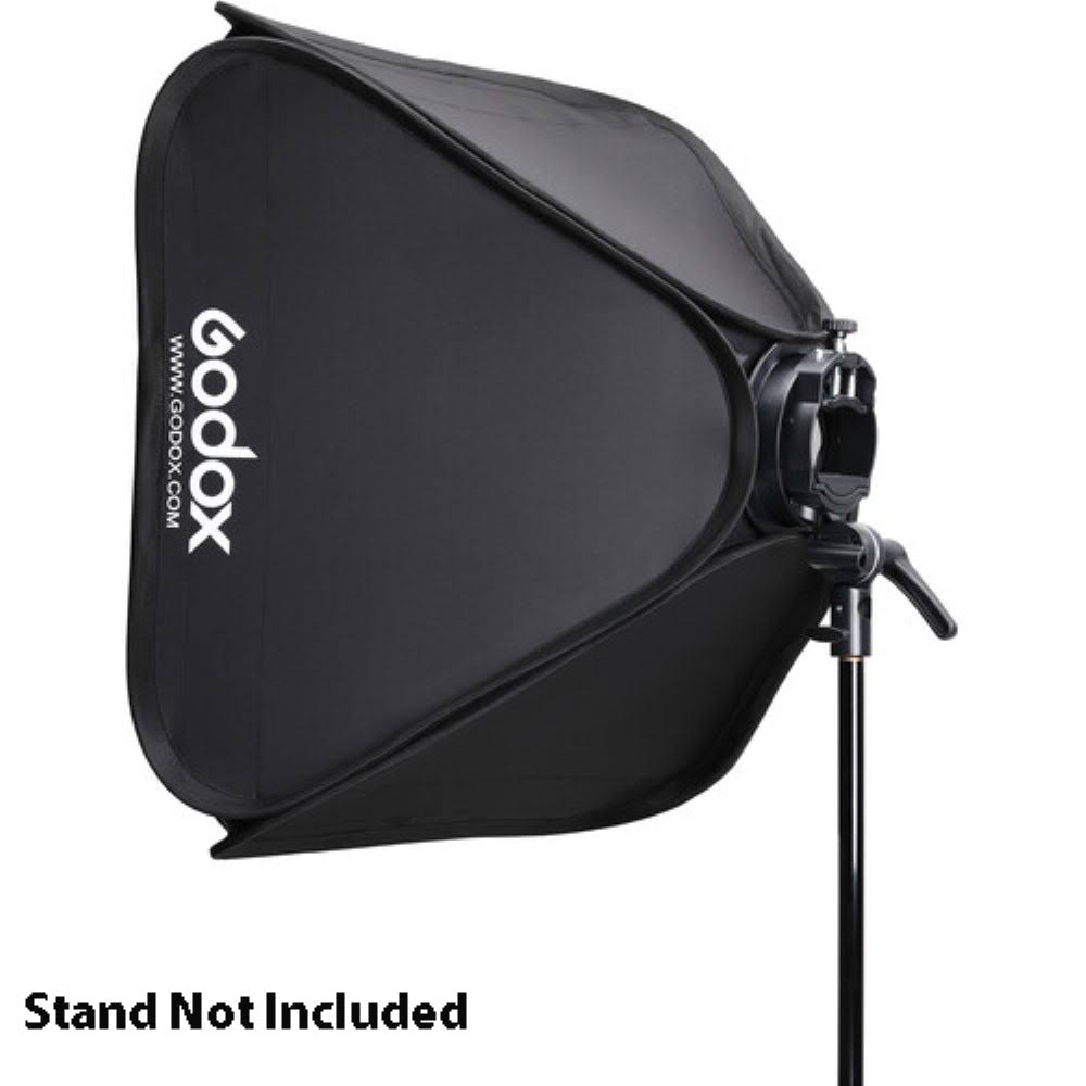 Godox S2 Speedlite Bracket with Softbox & Carrying Bag Kit