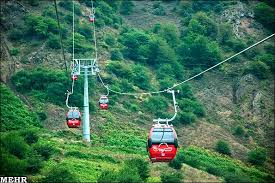 Image result for ‫تله كابين گردنه حيران‬&lrm;