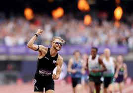 Josh Kerr breaks mile world record with 3:42.66s run at London Diamond League