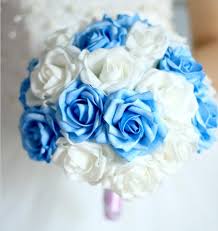 Image result for karangan bunga mawar biru