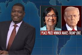 'SNL' Weekend Update Mocks Trump's Nobel Peace Prize Loss, Pete Hegseth's Execution Plan