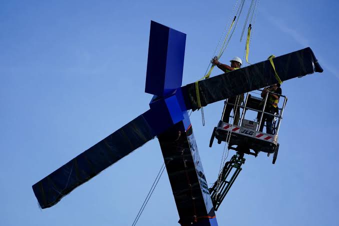 Kennedy Center removes landmark 'Blue' sculpture from campus; Trump presses on with Washington makeover