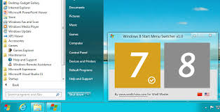 Resultado de imagem para Start Menu 8