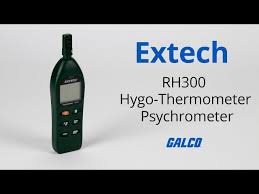Extech's RH300 Hygo-Thermometer Psychrometer - YouTube