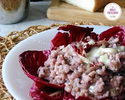 Immagine di Risotto al Radicchio e Formaggio