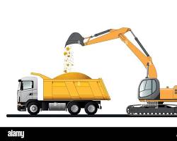 Image of Loading materials onto a truck