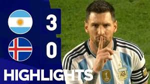 خلاصه بازی آرژانتین 3-0 ایسلند