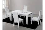 Table blanc laqu - Rue du Commerce