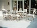 Modern white outdoor furniture Fujairah