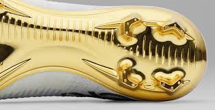 Sale Priced Original Cr7 Cleats Gold White