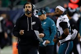 Nick Sirianni coaching the Philadelphia Eagles during a critical NFL stretch