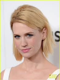 Full-size. About this photo set: January Jones wears a two-toned dress on the red carpet at the sixth season premiere of her hit series Mad Men on Wednesday ... - january-jones-alison-brie-mad-men-season-6-premiere-07