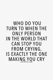 Cry Quotes on Pinterest | No Trust Quotes, Quotes About Crying and ... via Relatably.com