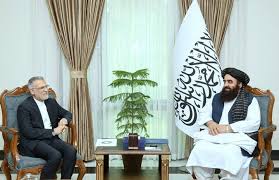 دیدار معاون وزارت امور خارجه ایران با وزیر خارجه افغانستان