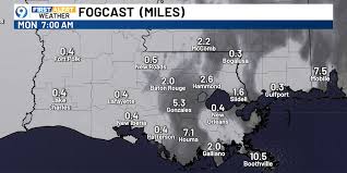 Nice weekend continues, foggy start to the workweek