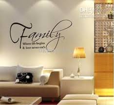 Family Quotes Wall Decals. QuotesGram via Relatably.com