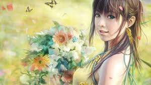 Image result for girl 3d wallpaper