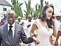 Image result for Governor, Adams Oshiomhole wedding