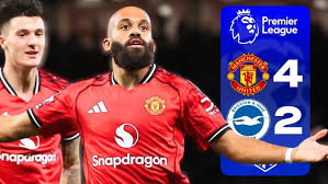 ویدیو: خلاصه بازی منچستریونایتد 4-2 برایتون; خروج کامل شیاطین از بحران!