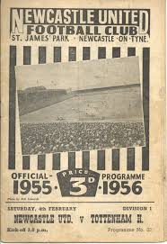 Image result for Newcastle v Tottenham programme