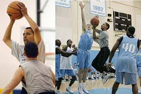 Image result for picture of obama playing basketball