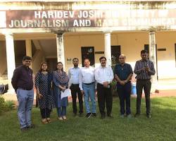 Image of Auditorium at Haridev Joshi University of Journalism and Mass Communication