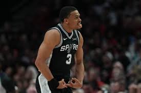 Spurs beat Trail Blazers 120-108 without Wembanyama to take 2-1 series lead