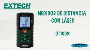 Medidor de distancia con láser modelo DT100M marca EXTECH ...