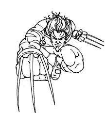 Image result for coloring pages wolverine