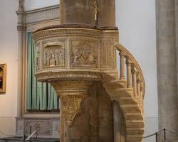Image of Filippo Brunelleschi Pulpit of Santa Maria Novella (Design)